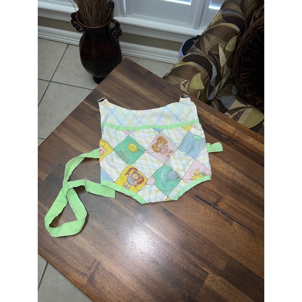 Vintage Cabbage Patch Kids Doll Carrier Backpack Baby Wearing CPK 1980s